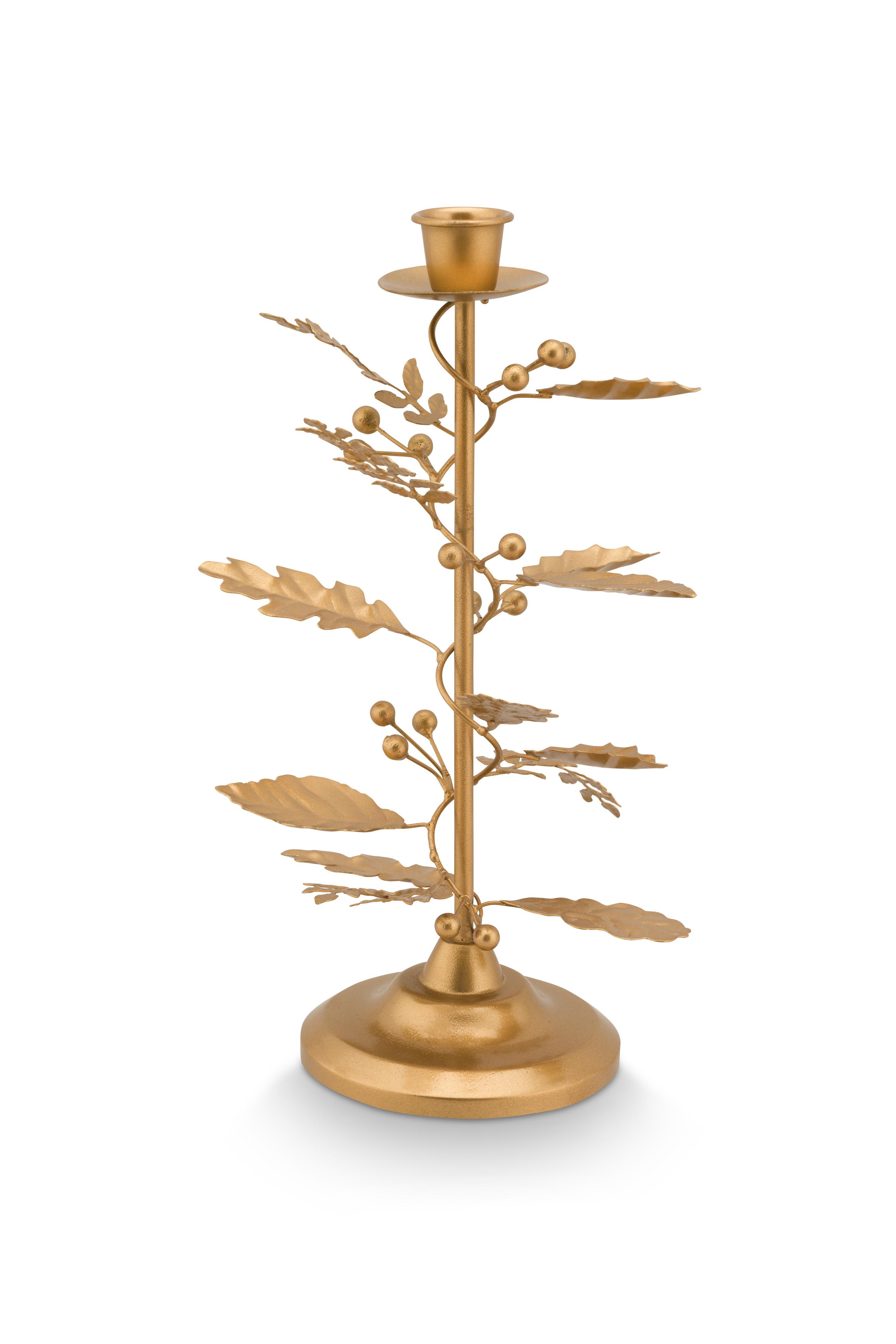 Pip Studio Kandelaar Gold Leaves - 27cm