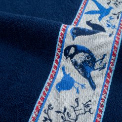 Bunzlau Castle Keukenhanddoek - donkerblauw - Vogels