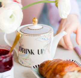 Yvonne Ellen London Floral Theeset - Theepot + 2 Mokken - 500ml