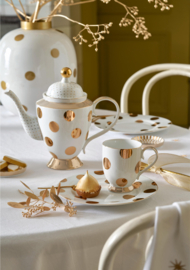 Pip Studio Dot Delight White-Gold theepot - 1.25ltr