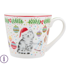 Maxwell en Williams Kerst Mok Kat - 400ml
