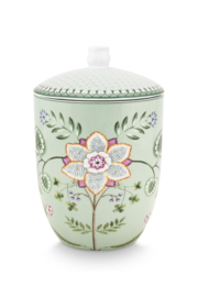 Pip Studio Lily & Lotus Light Green Voorraadpot - 1.5Ltr