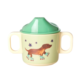 Rice by Rice baby Dinerset  Dieren party thema - Melamine - Groen