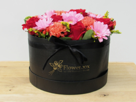 Flowerbox gemende bloemen maat L