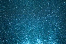 glitterfoam turquoise