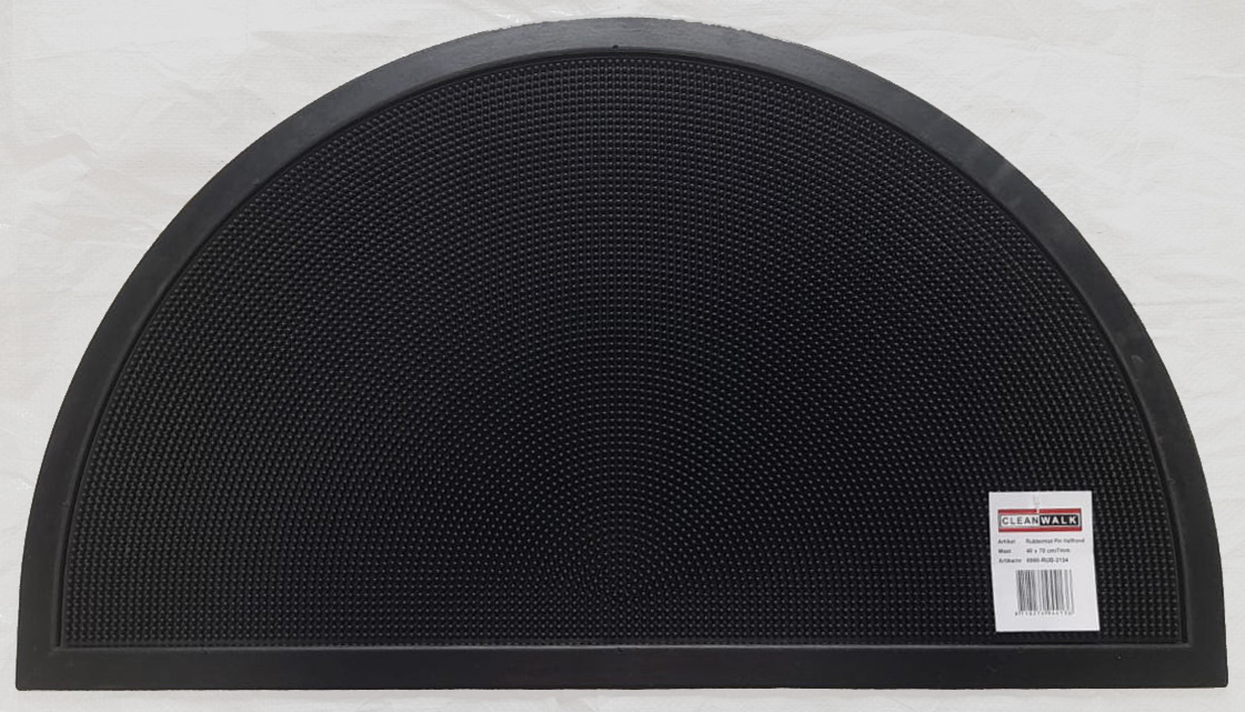 Rubbermat pin - halfrond