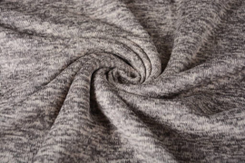 Gebreide Fleece Taupe