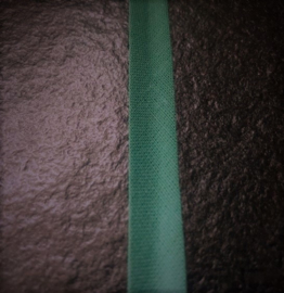 Biasband katoen donker groen 12 mm