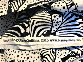 Katoen blank Quilting design