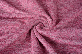 Gebreide Fleece Poeder Roze