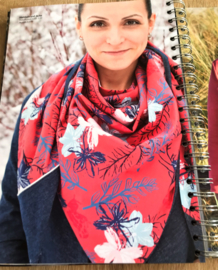 Katoen "Wild Flower by Lila Lotta" koraal (swafing)