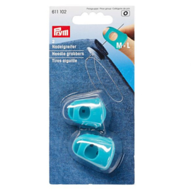 Prym Naaldgrijpers siliconen Turquoise (2st)