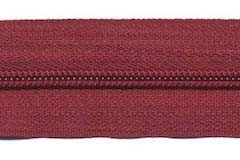 Rits op rol Nylon Bordeaux 3mm