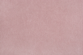 Ribfluweel poeder roze (16W)