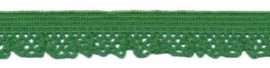 Elastische kant groen (12 mm)