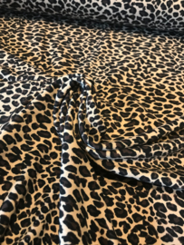Tricot panter bruin