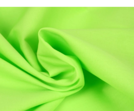 Katoen (Poplin) Lime groen