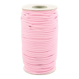 Elastisch koord 3mm Roze