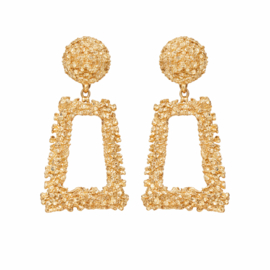 Statement clipoorbellen met structuur