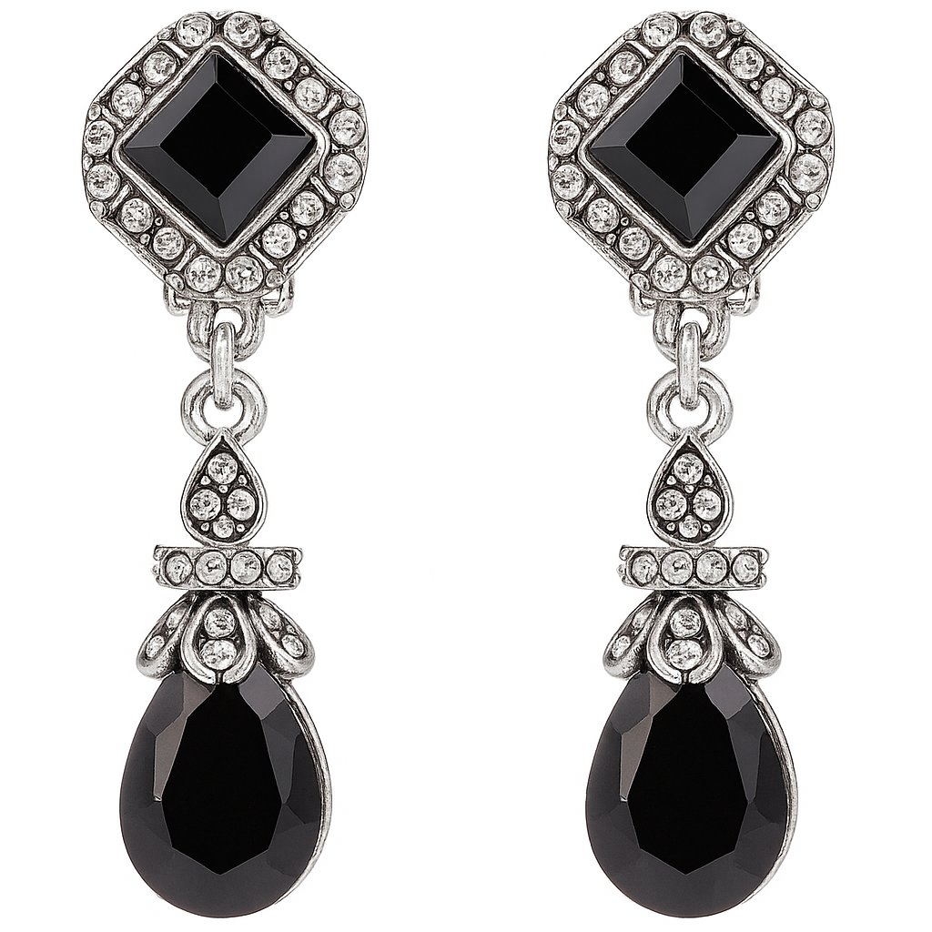 Clip oorbellen glamour