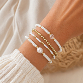 Kralenarmband set Pearl Touch