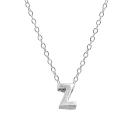 Zilveren Ketting Letter Z