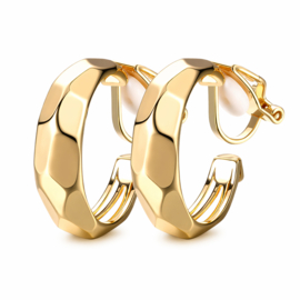 Clipoorbellen bold hoops Ibiza vibe