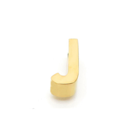 Gouden Ketting Letter J