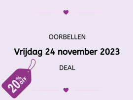 Black Friday Deal vrijdag 24 november 2022