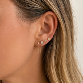 Earparty 4 gaatjes - combi