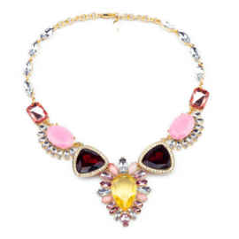 Collier Summer Chique Roze