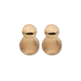 Clip oorbellen double circles