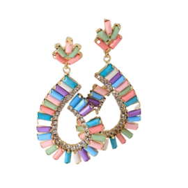 Statement Oorbellen Pastel Party