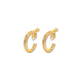 Clip oorbellen retro ring