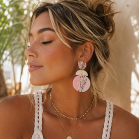 Statement Oorbellen Marble