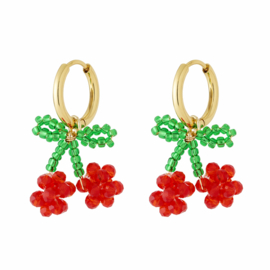 Oorbellen Cherry on top