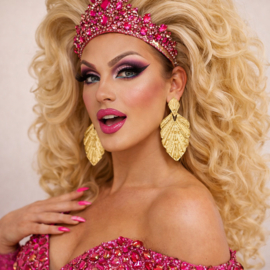 Statement sieraden drag look