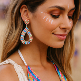 Statement Oorbellen Pastel Party