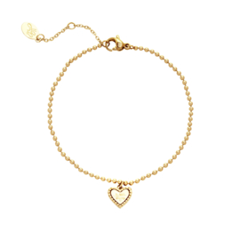 Armband Goud Hart