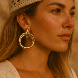 Statement oorbellen Big Circles