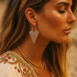 Boho Oorbellen Triangle