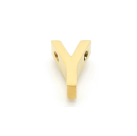 Gouden Ketting Letter Y