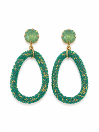 Statement Oorbellen Chique Groen
