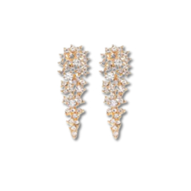 Clip oorbellen glam