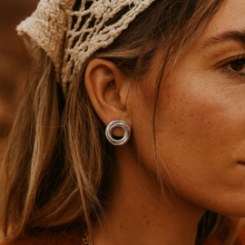 Clip oorbellen circle