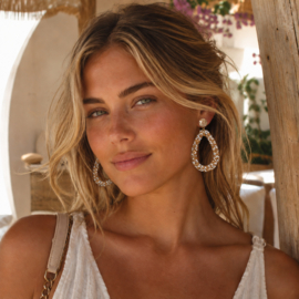 Statement Oorbellen Chique Champagne