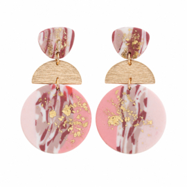 Statement Oorbellen Marble