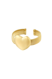 Goudkleurige Armband met Hart