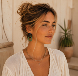 Boho Party Rounds Groen