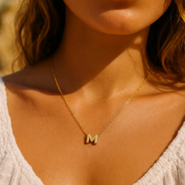 Ketting Letter | Initial Ketting | Keuze uit letters